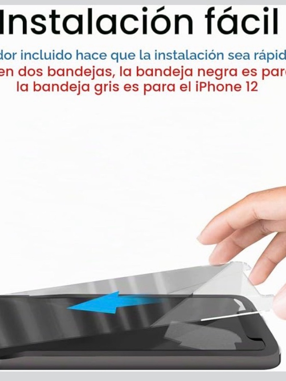 Tempered Glass Screen Protector - Clear - Picture 3 of 5